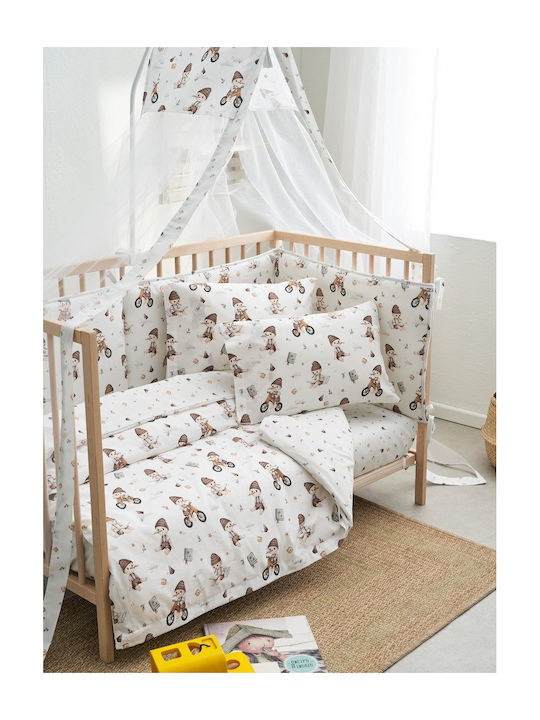 Vesta Home Πάπλωμα Κούνιας Μπεζ 110x150cm