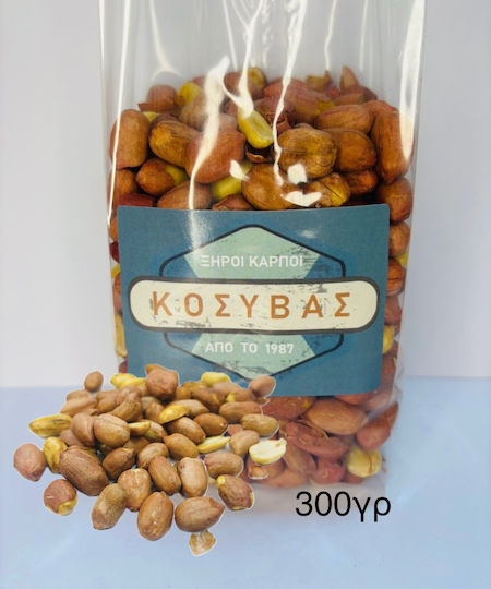 Kosyvas Roasted Unsalted Peanuts 300g