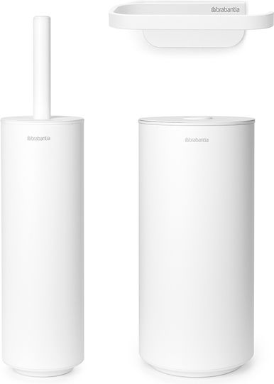 Brabantia Kunststoff Badezimmer Toilettenbürste Weiß