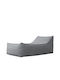 Strom Eco Sitzsäcke & Poufs Wasserdichte Luxus Irida Graue 190x70x70cm