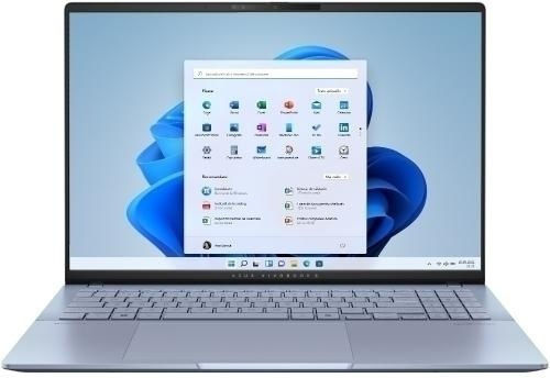 Asus Vivobook S16 S5606CA 16" OLED 120Hz (Ultra 7-255H/16GB/1TB SSD/W11 Pro) Mist Blue (Tastatură Engleză Internațională)