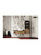 Coloană de Bucătărie Negru 40x32x140buc