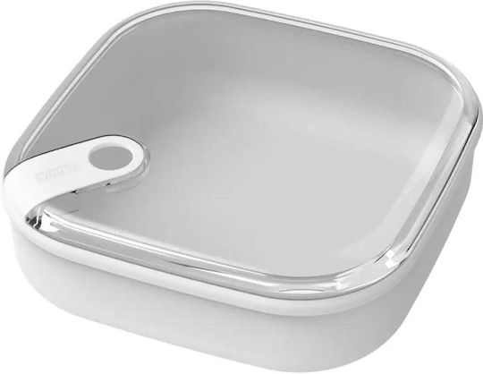 Rotho Babydesign Microwave Plastic Lunch Box White 1000ml