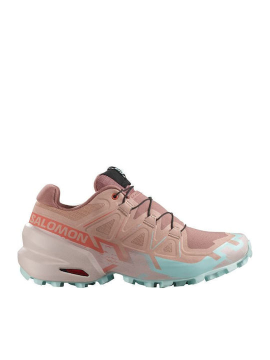 Salomon Speedcross 6 Women's Pink Hiking Shoes