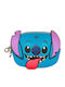 Karactermania Stitch Kids Wallet with Coins with Zipper Blue