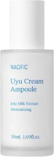 Nacific Uyu Cream Ampoule Moisturizing Ampoule Serum For Face With Niacinamide & Peptides For Nourishing 50ml