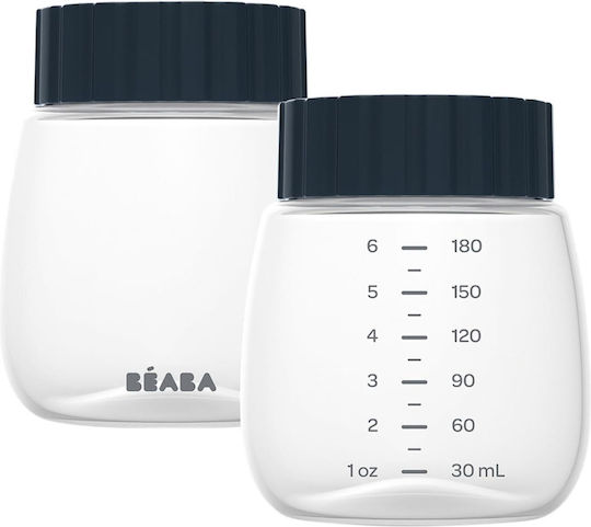 Beaba Breast Milk Storage Bottles & Cups 180ml 2pcs