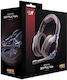 Lexip Madara Destruction Wireless Over Ear Gaming Headset with 3.5 mm / Bluetooth Connectivity Brown for Nintendo Switch / PC / PS4 / PS5 / XBOX