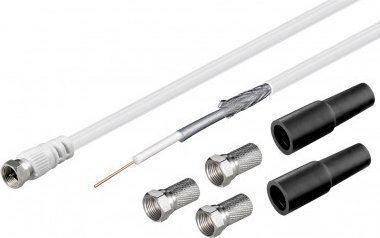 Goobay Antenna Cable Coax male - Coax female 10m (51624) 1pcs