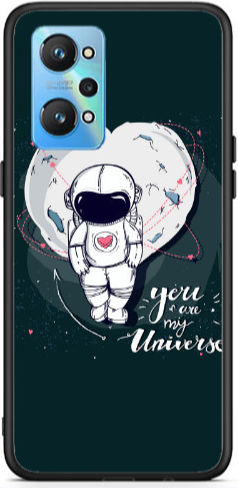 Realme Gt Neo 2 You Are My Universe Black Glossy Θήκη