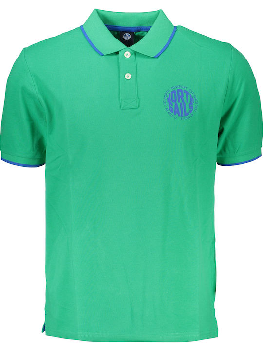 North Sails Polo Μπλούζα Κοντομάνικη Green