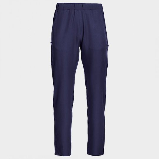 Be Unique Unisex Ιατρικό Παντελόνι Navy Μπλε