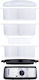 Alpina Appliances Food Steamer with 3 Steaming Decks 9lt