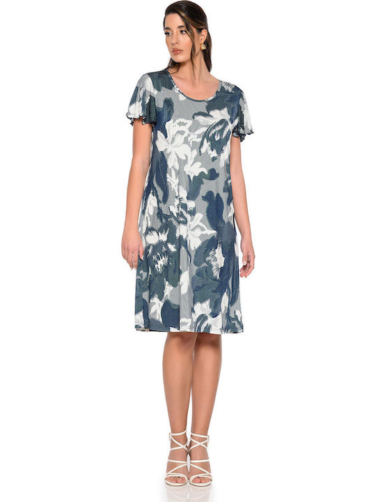 Clio Lingerie Summer Midi Dress Green