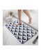 Bath Mat 915633_bl Blue 48x78cm