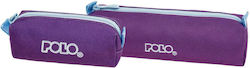 Polo Original Wallet Pencil Case Barrel Purple