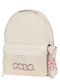 Polo Original Scarf School Backpack Junior High-High School White 20lt 30 x 21 x 42cm 2025
