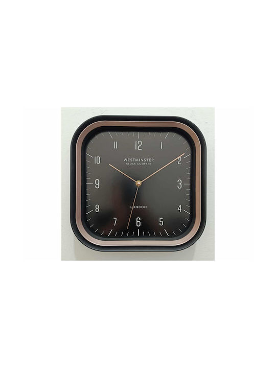 Oriana Ferelli Wall Clock Plastic Black Ø30.5cm
