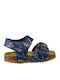 Kids' Sandals Punky Anatomic Blue Dinosaurs