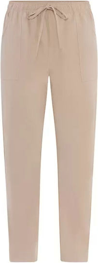 Alan Beige Polyester Sorona Agile Hose Giblor's
