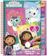Kreativset Totum Gabby's Dollhouse Nummeriertes Stickerbuch