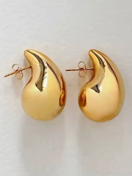 Enotia Earrings made of Steel Gold Plated