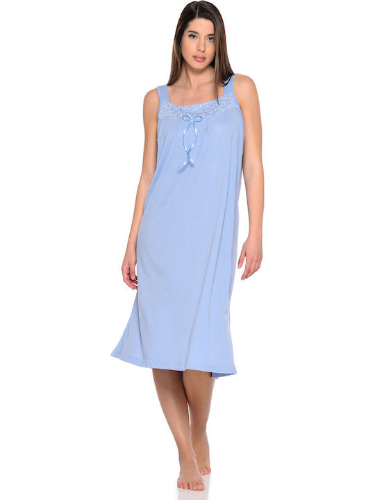 Clio Lingerie Summer Women's Nightdress Sky Blue