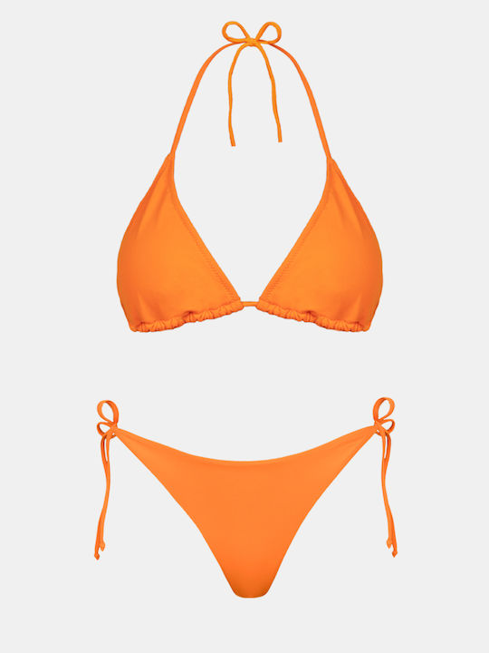 Rock Club Set Bikini Πορτοκαλι
