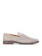Suede Ανδρικά Μοκασίνια σε Γκρι Χρώμα Regular Fit