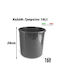 Office Bin 16L Grey