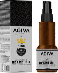 Agiva Λάδι Περιποίησης για Γένια και Μουστάκι 100ml Agiva Λάδι Περιποίησης για Γένια και Μουστάκι 100ml