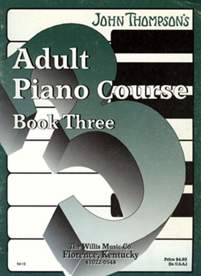 Willis Music Company John Thompson-adult Piano Course Book 3