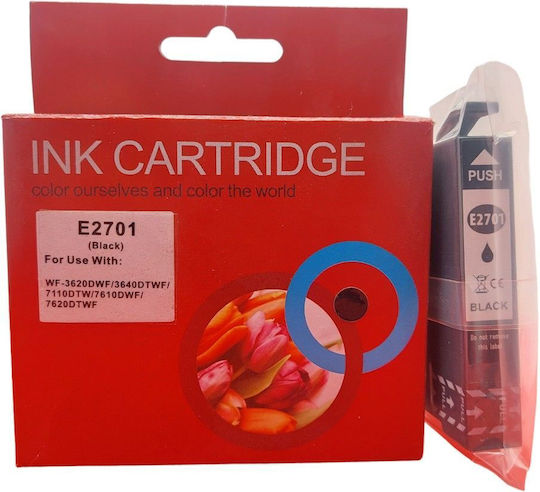 Compatible Inkjet Printer Ink Epson C13T27014012 Black 1pcs