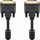Goobay Kabel DVI-D-Stecker - DVI-D-Stecker 3m Schwarz (93111)