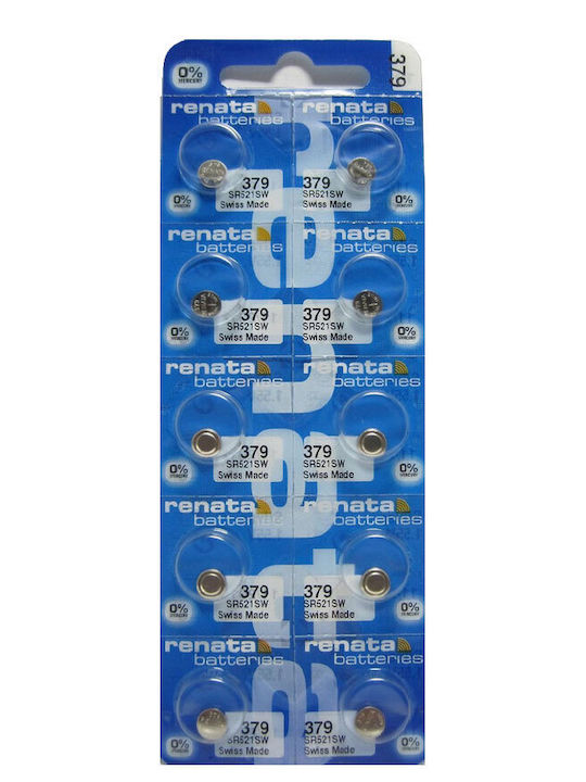 Renata Αλκαλική Μπαταρία Ρολογιών LR63 / LR60 / SR63 1.55V 1τμχ