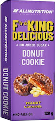 Allnutrition F**king Donut Cookie 128 Γραμμάρια Φιστίκια Καραμέλα