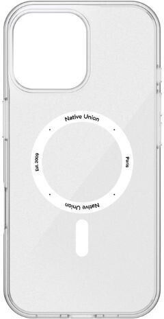 Native Union Back Cover Leather 1.8mm Transparent (iPhone 16 Pro)