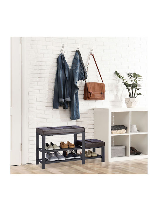Mobilier de Intrare cu Dulap pentru Pantofi & Bancă 90.5x30.5x50cm