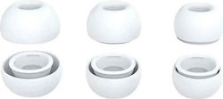 Καλύμματα Σιλικόνης σε Λευκό χρώμα για Apple AirPods Pro