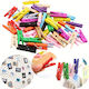 Wooden Decorative Pegs 30mm 50pcs 7dis143