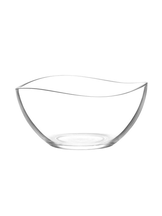 Hermia Servierschüssel Rund Glas Weiß mit Durchmesser 12cm 6Stück