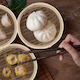2-tier Bamboo Steamer Relaxdays 20.5 Cm