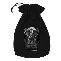Q Workshop Anne Stokes Dice Bag Gargoyle