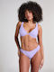 Scallop Rio Bikinihosen Slip Flieder