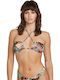 Day And Night Tropic Strapless Bikini Top Floral Multi