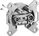 Goobay TV-Antenna Socket and Satellite Terminal in White Color 67049