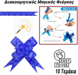 Dekorative Magische Blaue Schleife Dekorative Magische Blaue Schleife