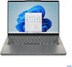 Lenovo IdeaPad Slim 3 14IRH10 14" IPS FHD+ (i7-13620H/24GB/1TB SSD/Без операционна система) Luna Grey (BG Клавиатура)