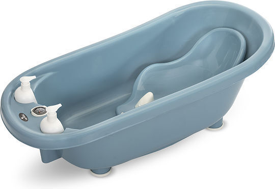 Lorelli Baby Bath Nordic with Thermometer Light Blue