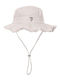 Feel & Touch Fabric Women's Hat White